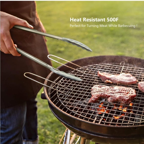 NWT 3 All-Win Stainless Steel Tongs - Picture 8 of 10